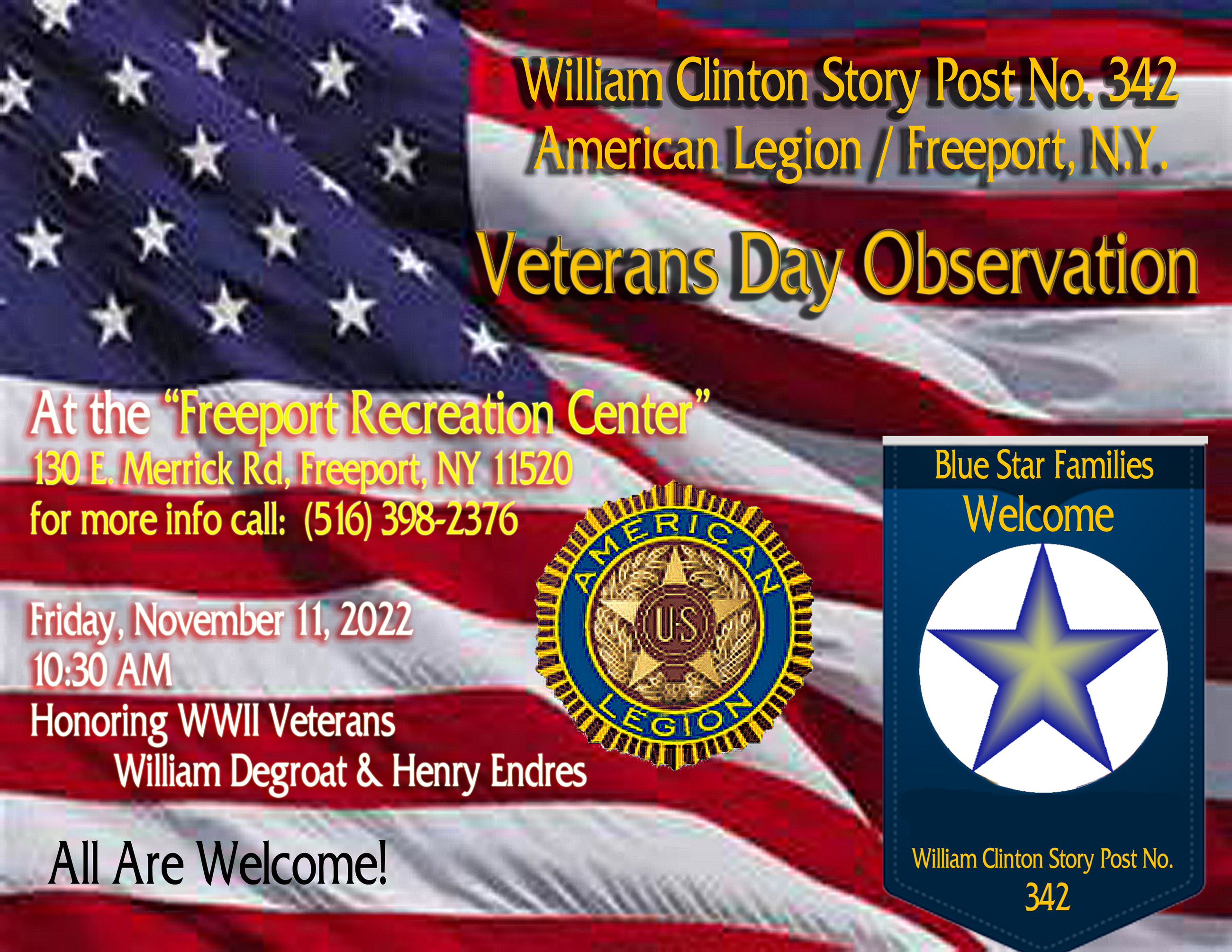 Veterans Day Observation Flyer 2022 copy