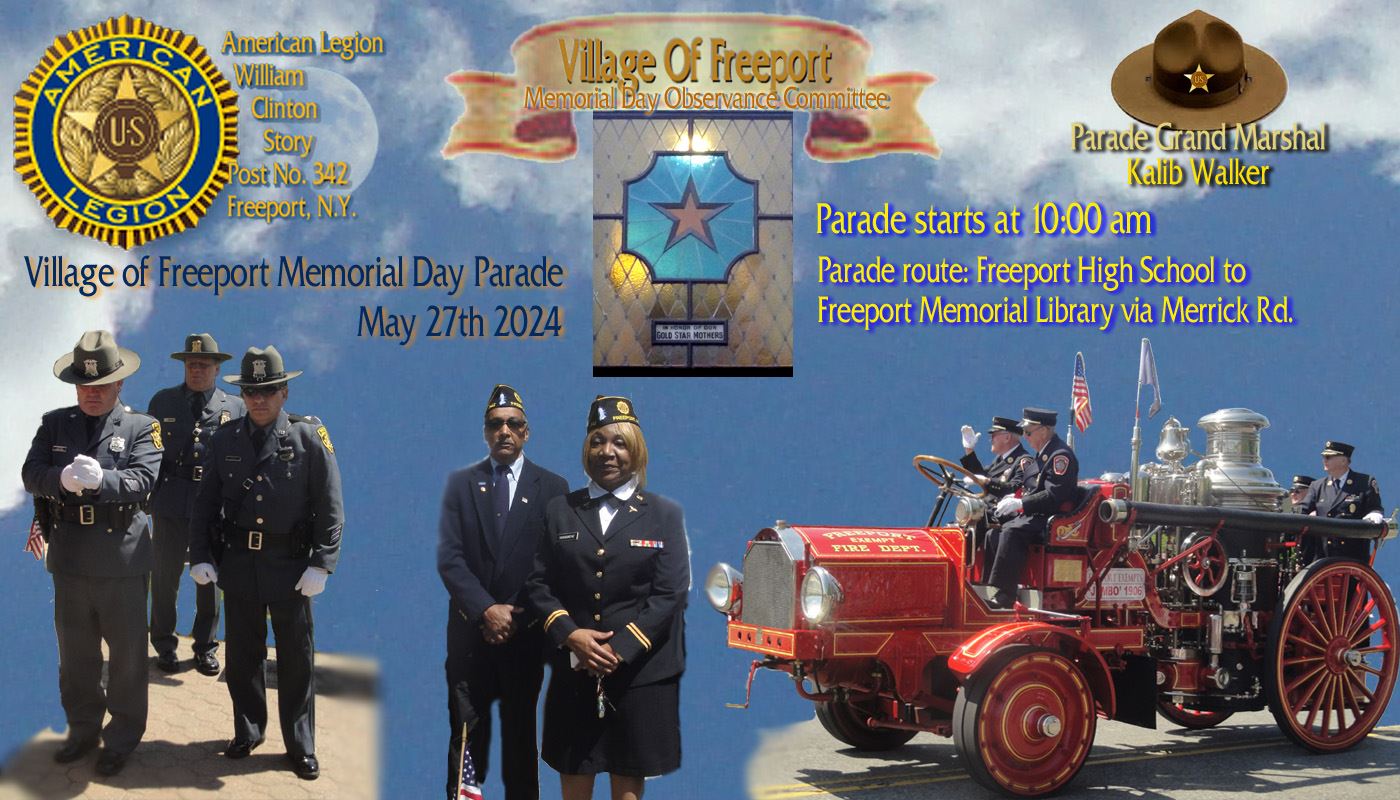Memorial Day Parade Poster 2024 copy